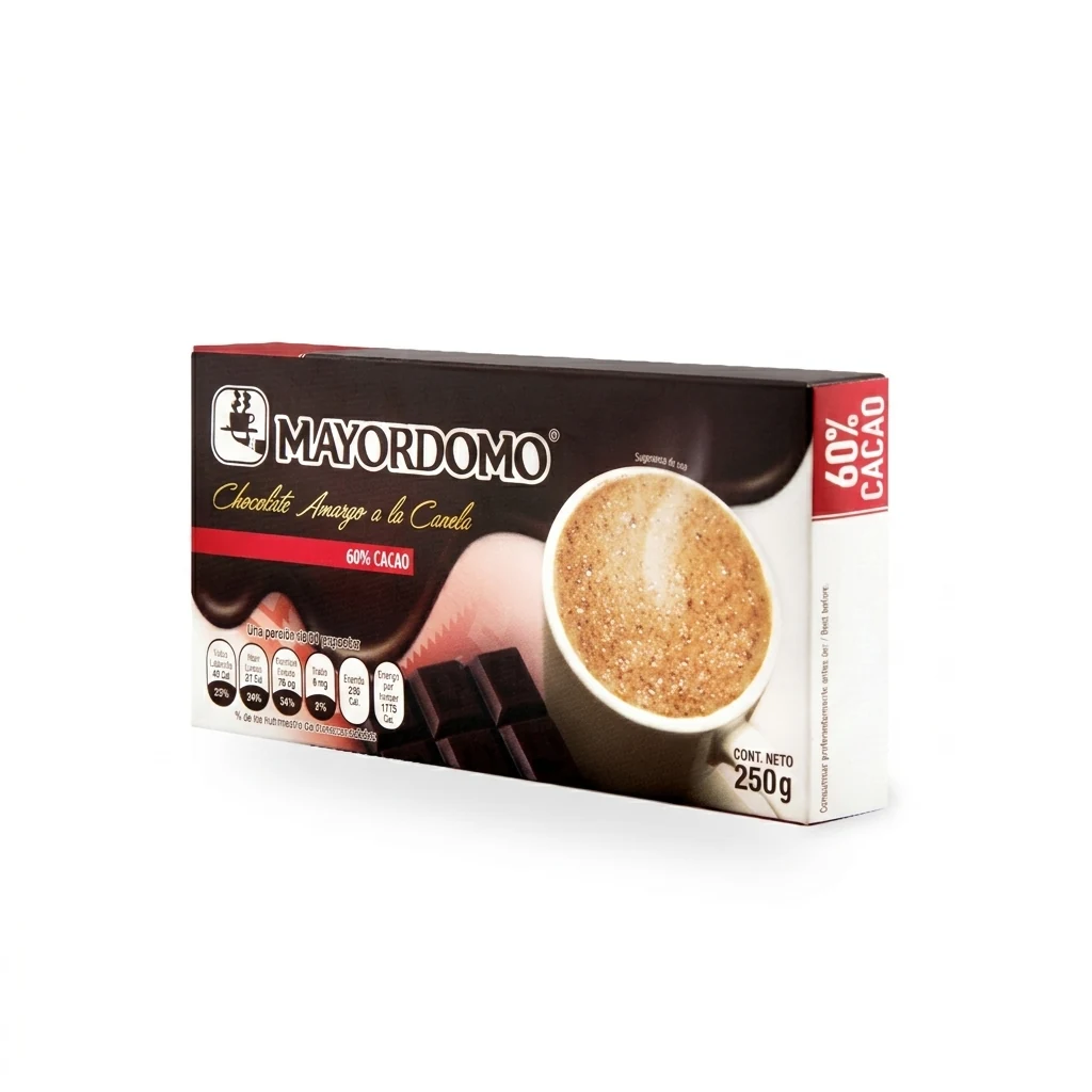 Chocolate Amargo Canela  250 grs