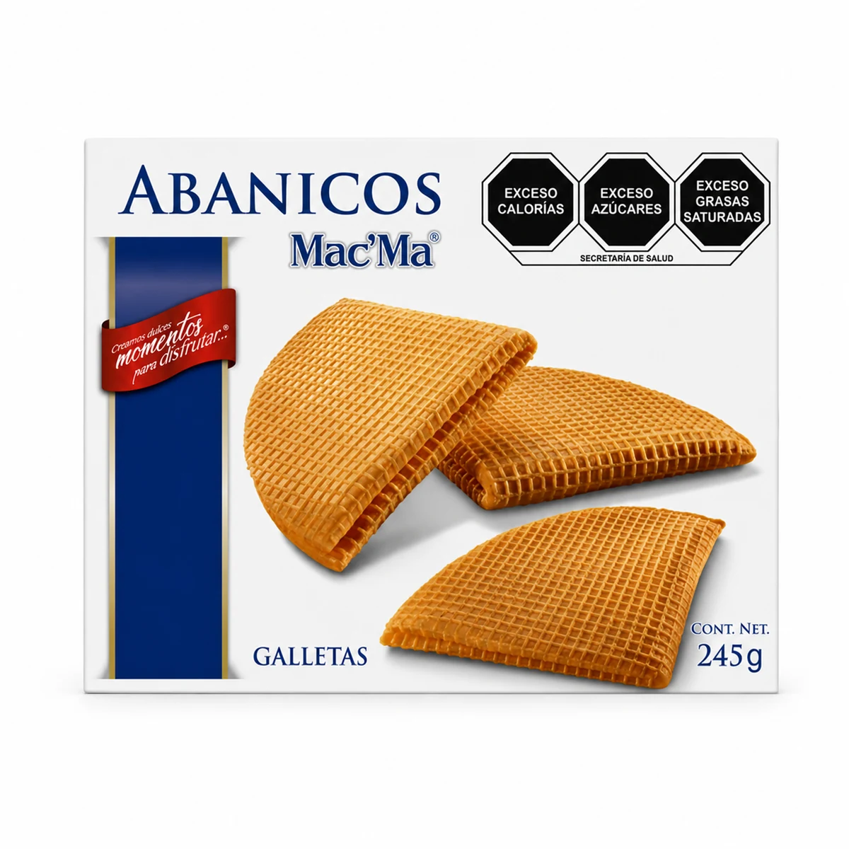 Galletas Abanico 245 grs