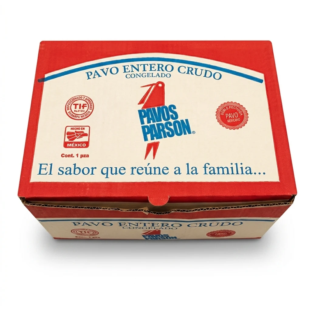 Pavo Natural Parson 6 a 6.9 kg