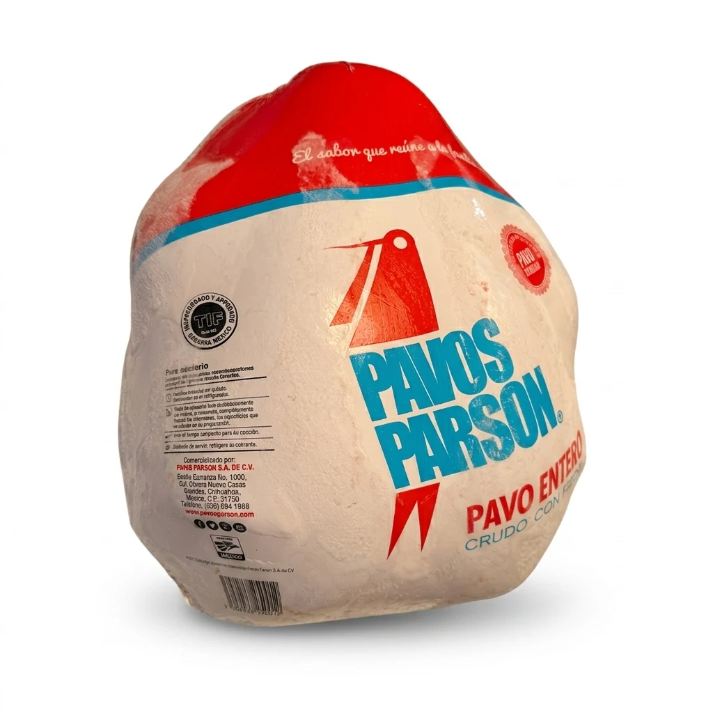 Pavo Natural Parson 6 a 6.9 kg